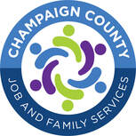 Champaign County Job and Family Services logo