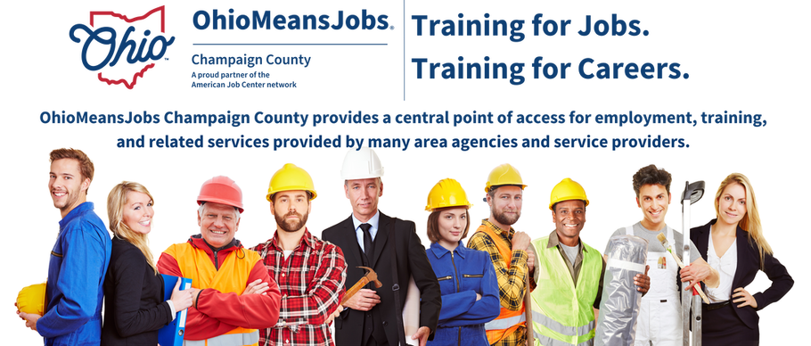 OhioMeansJobs Champaign County, A proud partner of the American Job Center network